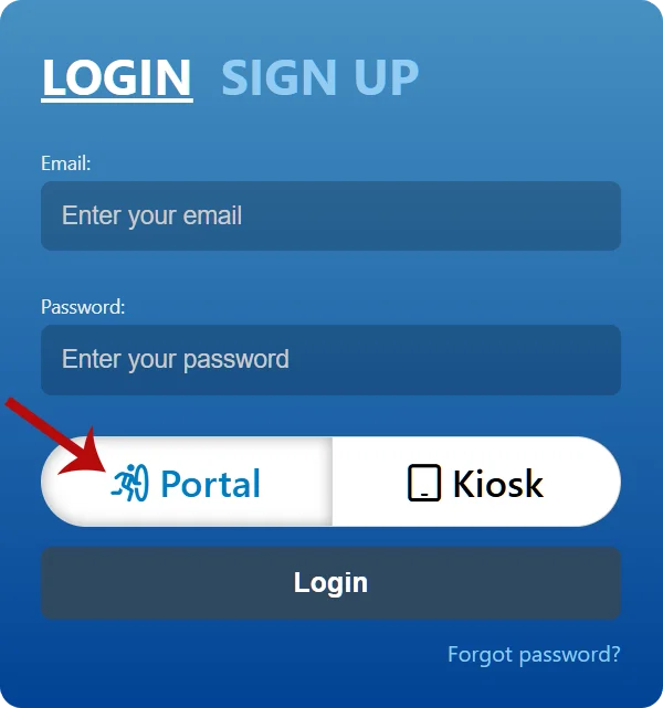 Login Screen