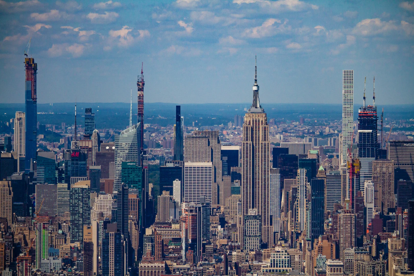 The Midtown Manhattan skyline with the Empire State Building, New York City