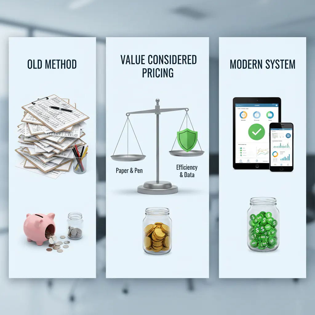 Price considerations for a time clock system